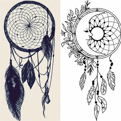 Tatouage de l'attrape-rêves