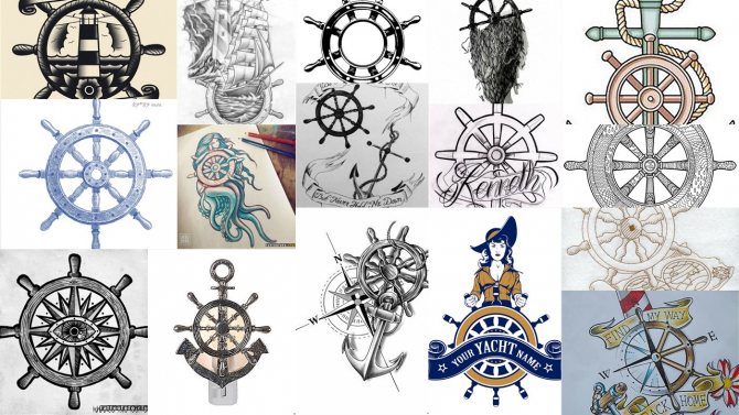 Motifs de tatouage de casque