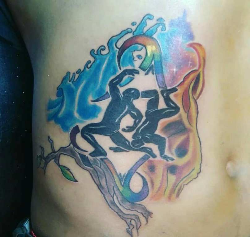 motifs de tatouage pour jumeaux