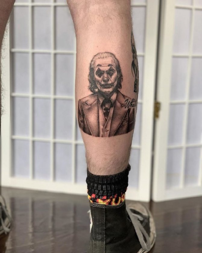 motifs de tatouage joker