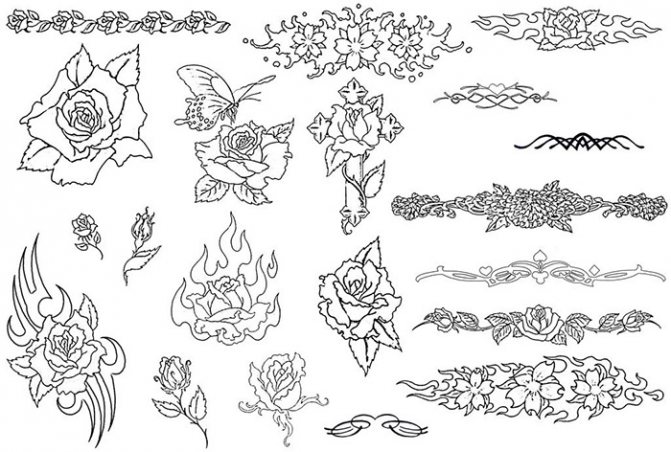 Motifs de tatouage