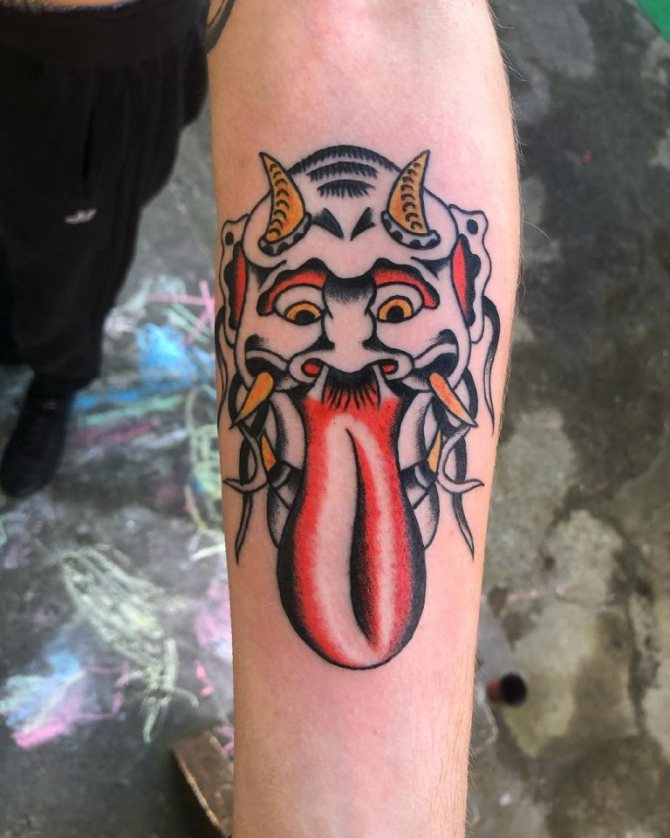 Motifs de tatouages de démons