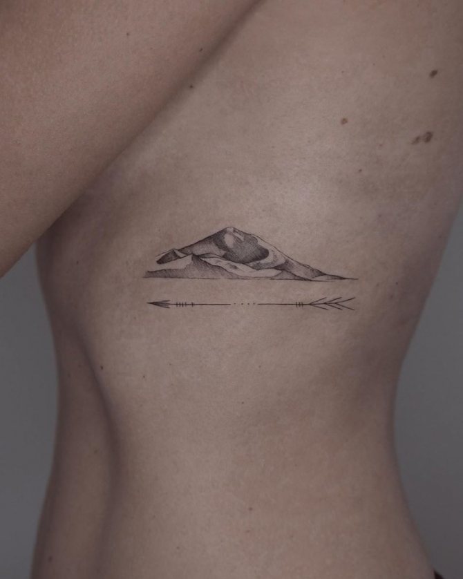 Motifs de tatouage de côtes