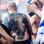 Les fans du CSKA club - des tatouages symboliques