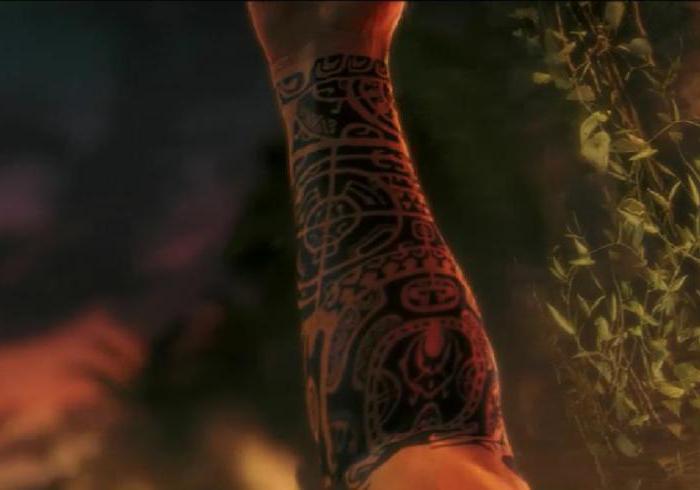 far cry 3 tatouage sur le bras droit
