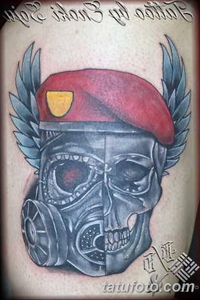 Tattoo beret design photo 31.10.2018 #008 - Tattoo beret - tatufoto.com