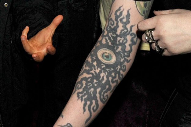 Photo : tatouages de Marilyn Manson
