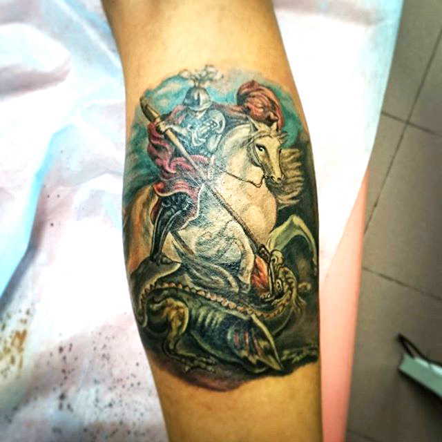 Tatouage de Victorious George