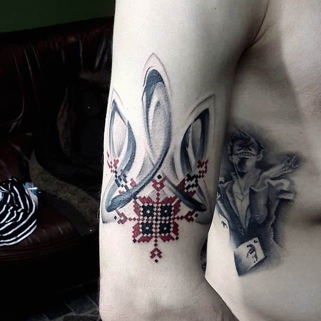 tatouage d'armoiries