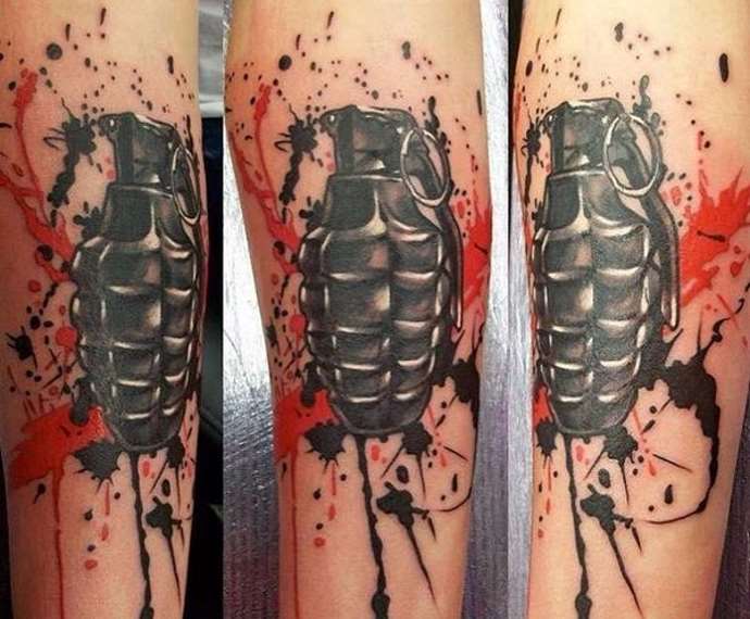 grenade à pois thrash