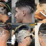 Coupe de cheveux avec tatouage