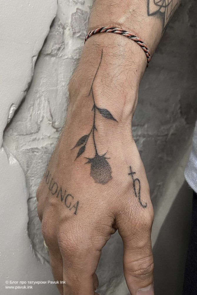 handpoke tattoo 007