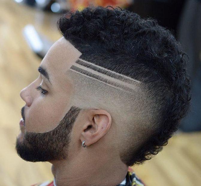 Coupe de cheveux artistique