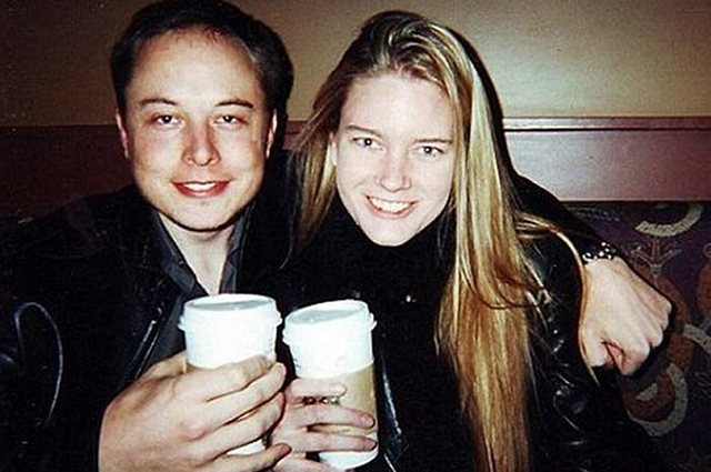 Elon Musk et sa première femme Justine