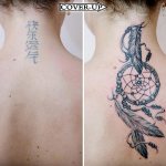 Vieille encre de tatouage