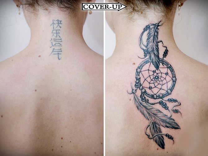 Vieille encre de tatouage