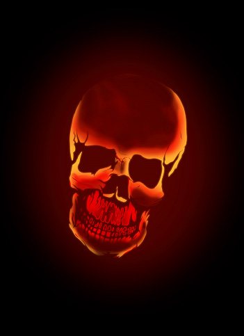 Comment dessiner un crâne humain sur Fire 8