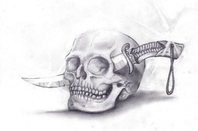 Comment dessiner un crâne