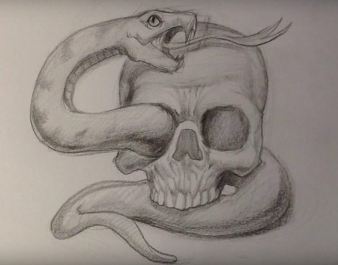 Comment dessiner un crâne