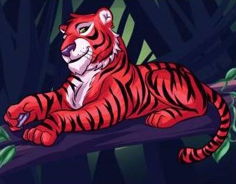 Comment dessiner un tigre de dessin animé