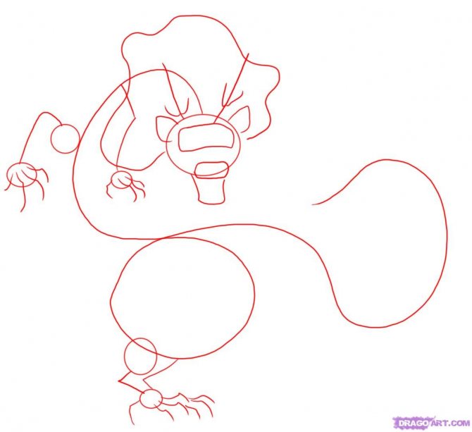 Comment dessiner un dragon chinois traditionnel. *