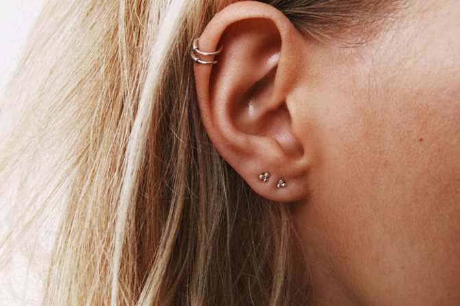 Comment percer correctement les oreilles sur les pointes. Schéma, photo
