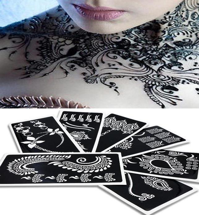 comment faire un pochoir mehendi