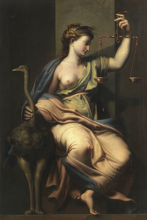 Peinture de Thémis par Anton Losenko