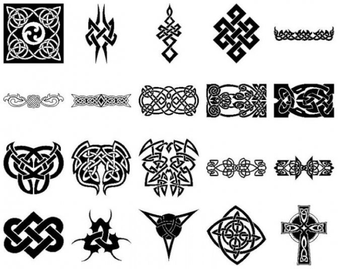 Motifs celtiques