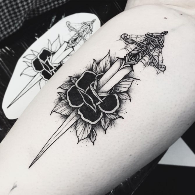 Dagger in the Cobweb.