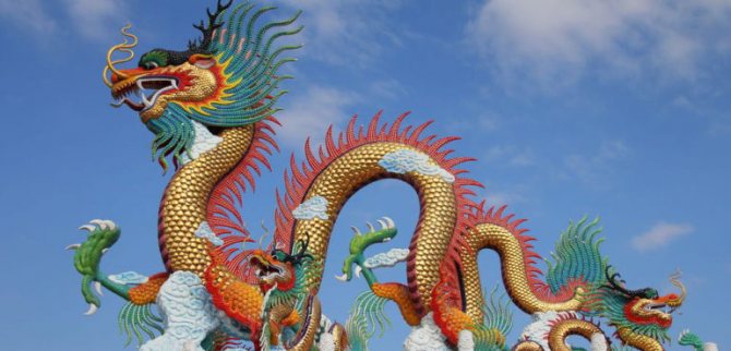 Dragons chinois - symboles de la Chine