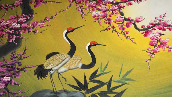 Grues chinoises