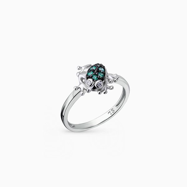 Bague SL avec zircon cubique