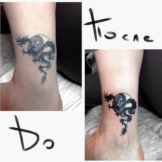 Correction de la couleur des tatouages