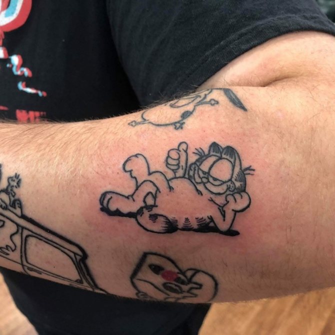 tatouage de chat