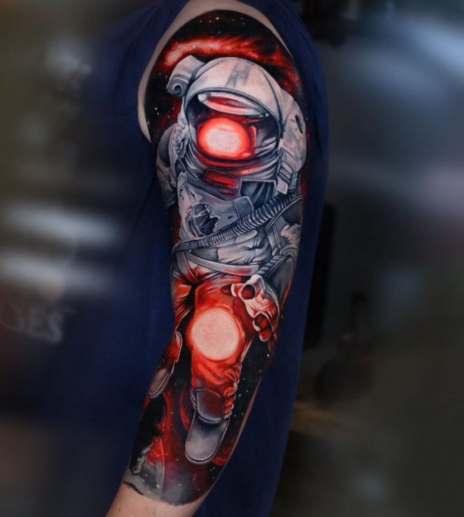 les tatouages de l'espace