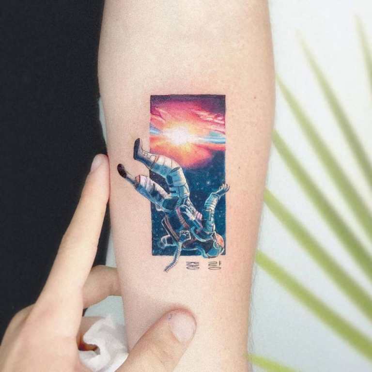 tatouage de l'espace