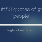 De belles citations en anglais