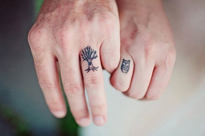 De magnifiques tatouages doubles pour les amoureux