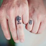 De magnifiques tatouages doubles pour les amoureux