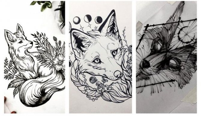Beaux motifs de tatouage
