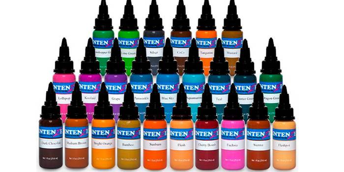 Encre de tatouage Intenze