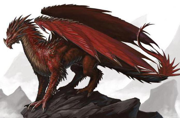 dragon rouge du chaos