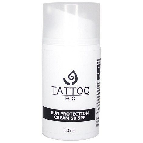 Crème solaire pour tatouages SPF 50