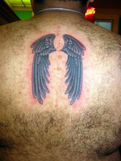 Les ailes des anges donnent un sentiment de liberté.