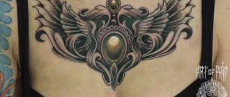 Ailes - le symbole de la liberté dans le tatouage