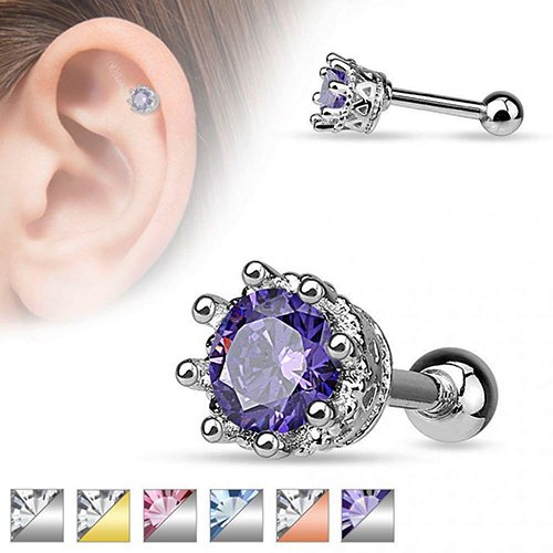 Labret dans l'oreille (boucle d'oreille, bijou de piercing). Qu'est-ce que c'est, photo, où l'acheter
