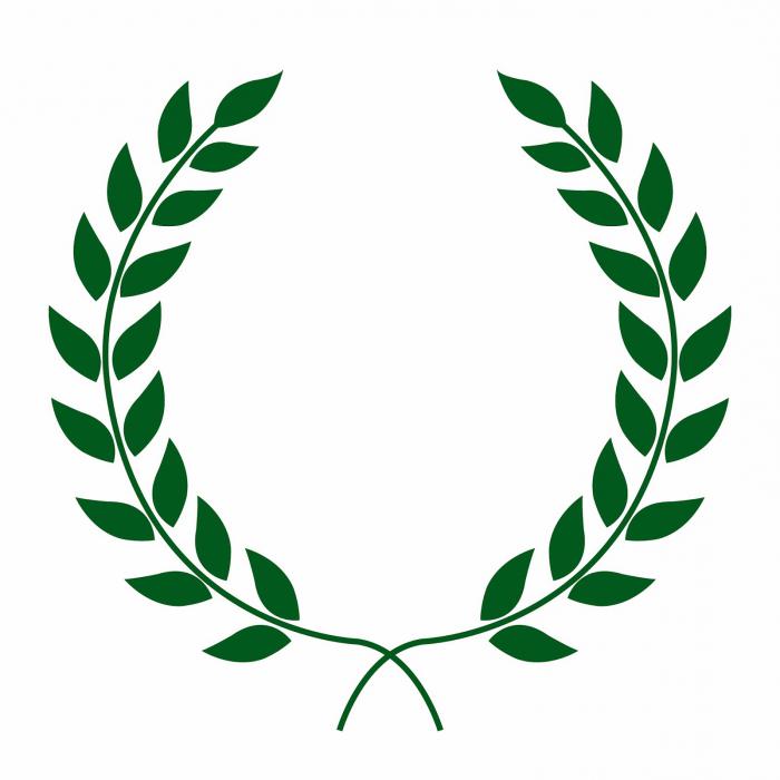 couronne de laurier