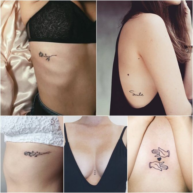 Petits tatouages - Petits tatouages pour filles - Petits tatouages féminins