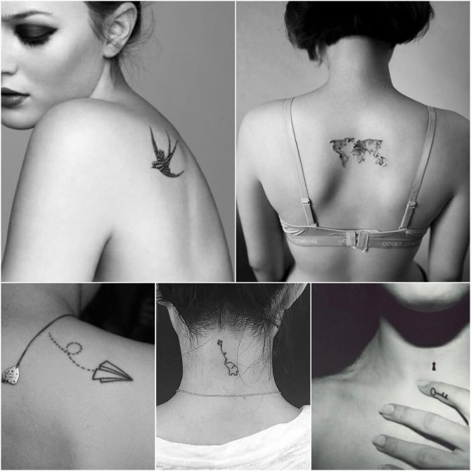 Petits tatouages - Petits tatouages pour filles - Petits tatouages féminins